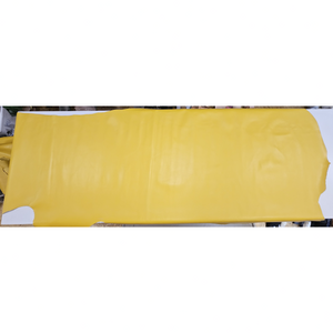 Hovädzia koža - žltá (polka) | 1,4 mm - 1,6 mm